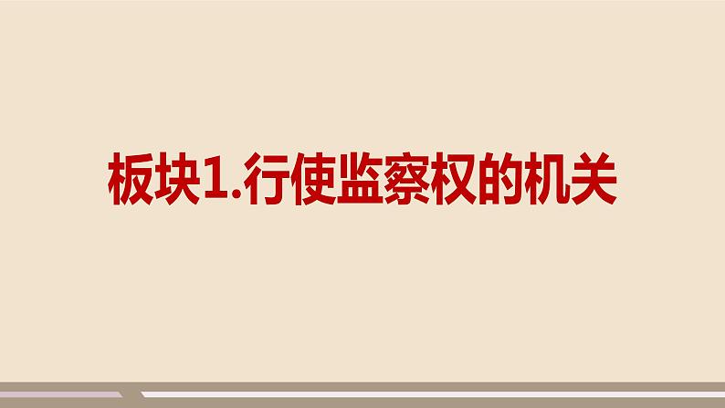 第三单元第六课第四课时 国家监察机关课件PPT04