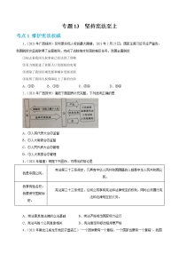 2022年人教部编版中考道德与法治专题练习13  坚持宪法至上（含答案）