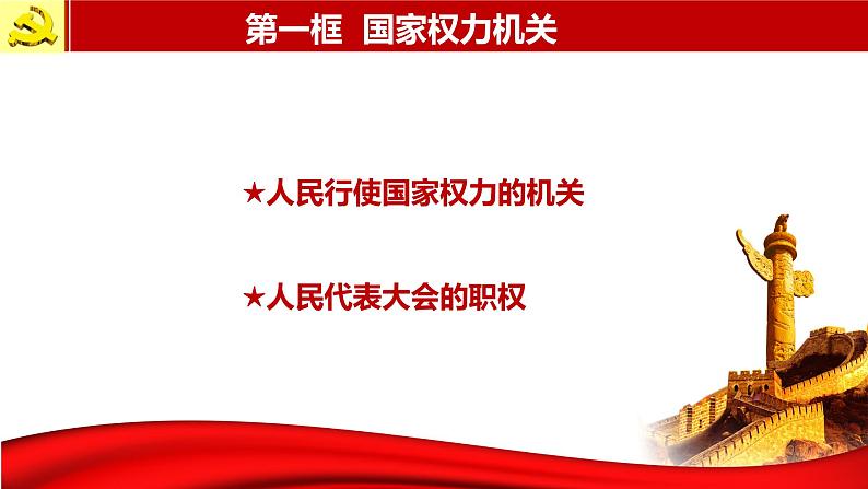 6.1国家权力机关课件-2020-2021学年人教版道德与法治八年级下册第4页