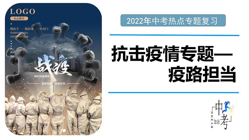 2022年中考道德与法治热点专题复习课件：疫情防控第2页