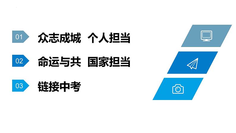 2022年中考道德与法治热点专题复习课件：疫情防控第3页