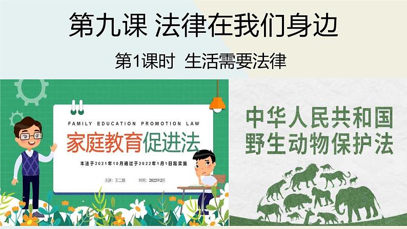 9.1生活需要法律课件2021-2022学年部编版道德与法治七年级下册第4页