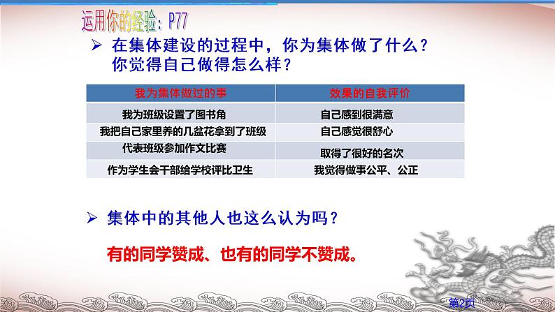 8.2我与集体共成长课件2021-2022学年部编版道德与法治七年级下册第3页