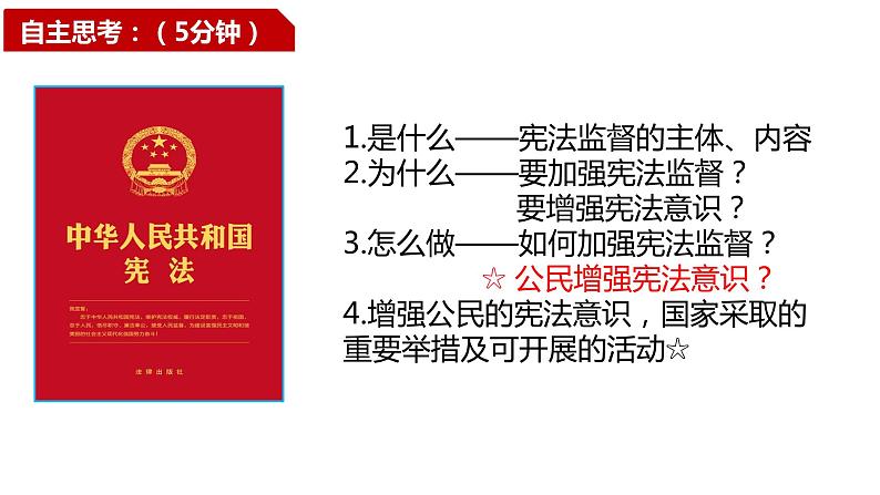 2.2加强宪法监督课件2021-2022学年部编版道德与法治八年级下册第4页