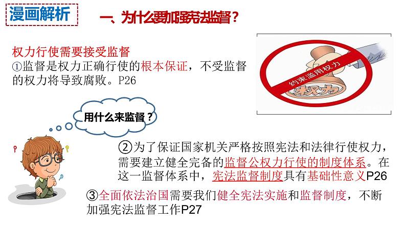 2.2加强宪法监督课件2021-2022学年部编版道德与法治八年级下册第6页