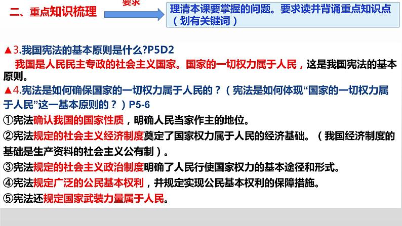 2021-2022学年部编版道德与法治八年级下册  第一课 维护宪法权威复习课件（19张PPT）第5页