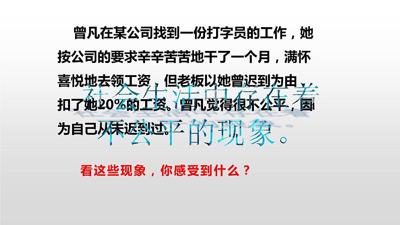 8.2公平正义的守护课件-2021-2022学年部编版道德与法治八年级下册04