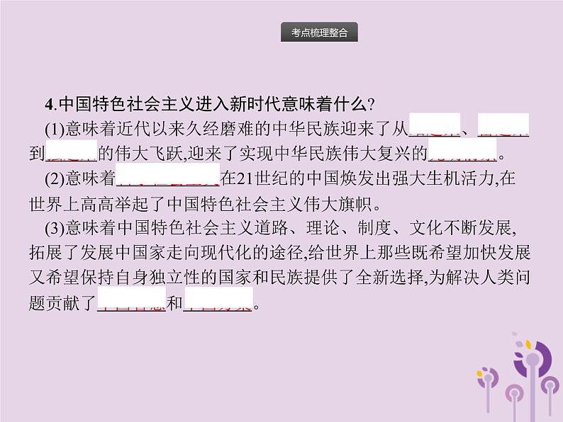 中考道德与法治总复习优化设计第一板块基础知识过关第16课时和谐与梦想课件07