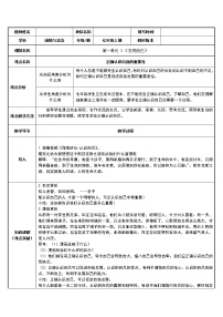 初中政治 (道德与法治)认识自己教学设计