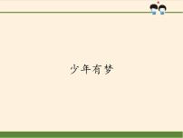 人教部编版七年级上册第一单元  成长的节拍第一课 中学时代少年有梦教学课件ppt