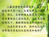 部编版道德与法治七年级上册 1 0.1 感受生命的意义(1)（课件）