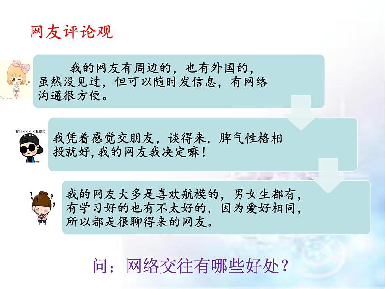 部编版道德与法治七年级上册 5 .2  网上交友新时空(8)（课件）04