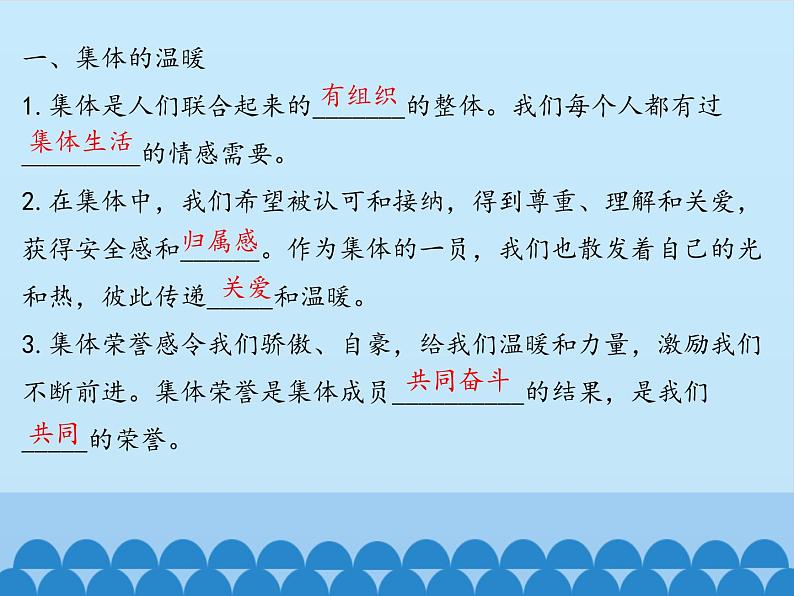 部编版（五四制）道德与法治七年级下册 6.1集体生活邀请我_ 课件第7页