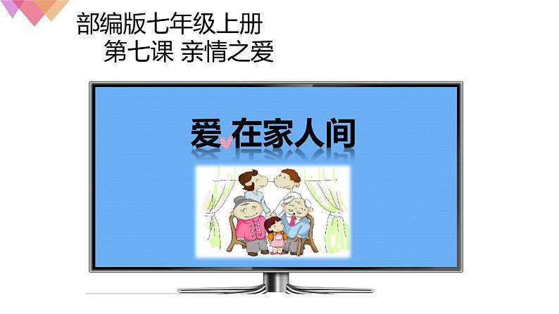 部编版道德与法治七年级上册 7 .2  爱在家人间(4)（课件）第3页