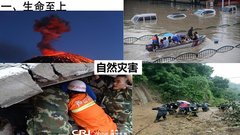 部编版道德与法治七年级上册 8 .2  敬畏生命--生命至上（课件）第5页