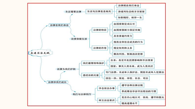 2022年中考道德与法治第一轮夯实基础靶向复习       专题08 走进法治天地（课件）第2页