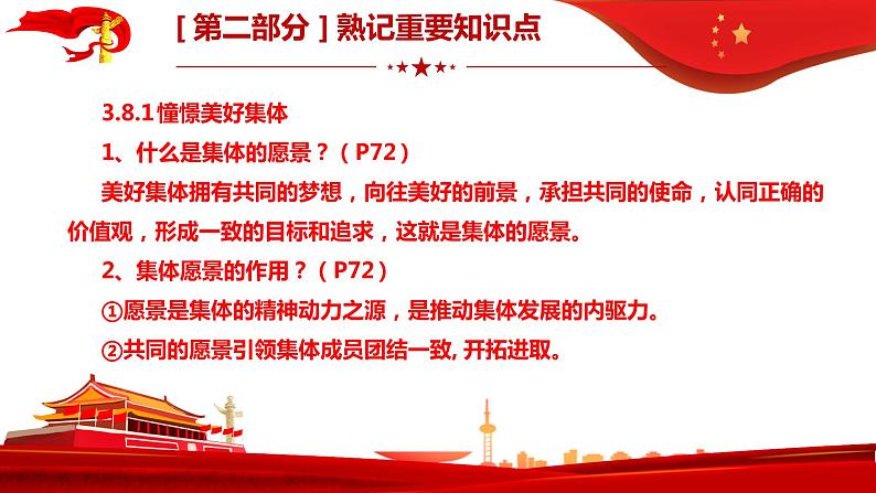 第八课美好集体有我在复习课件2021-2022学年部编版道德与法治七年级下册第8页