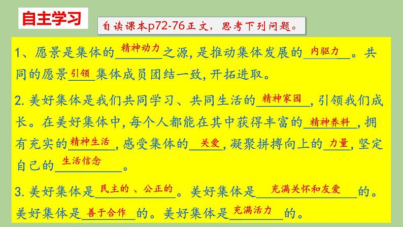 8-1憧憬美好集体课件2021-2022学年部编版道德与法治七年级下册第4页