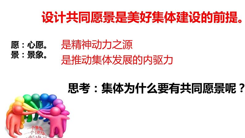 2022年人教版七年级道德与法制下册第8课第1框憧憬美好集体课件 (4)第5页