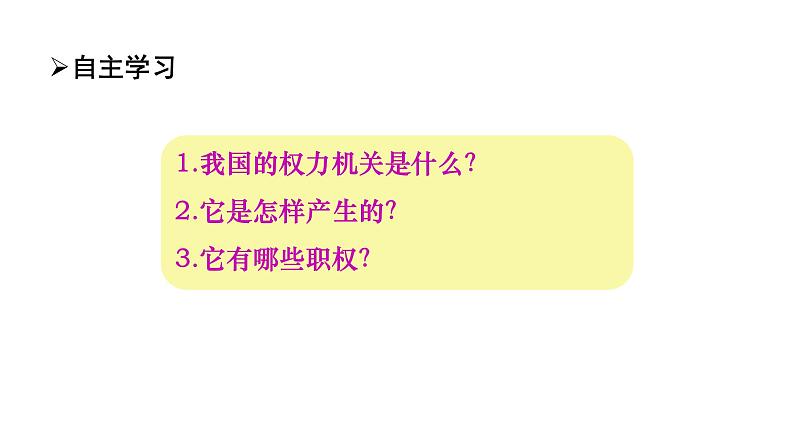 6.1 国家权力机关 课件-2021-2022学年部编版道德与法治八年级下册第3页