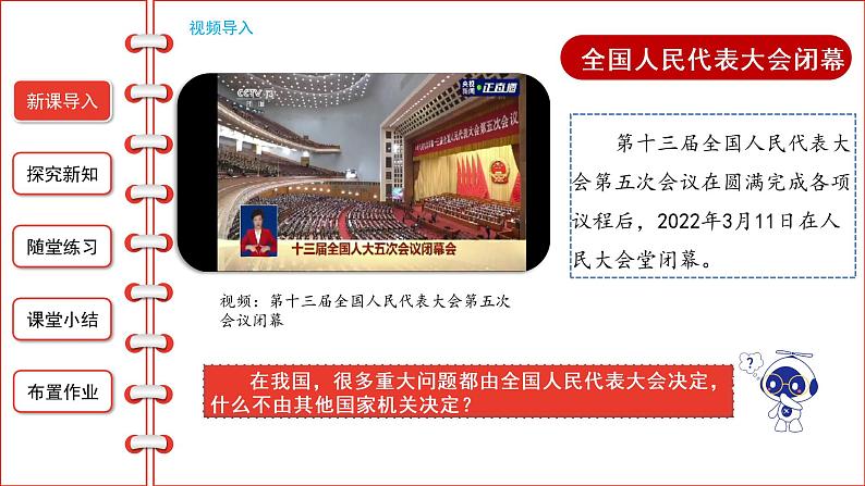 【教学课件】第三单元第6课 国家权力机关第3页