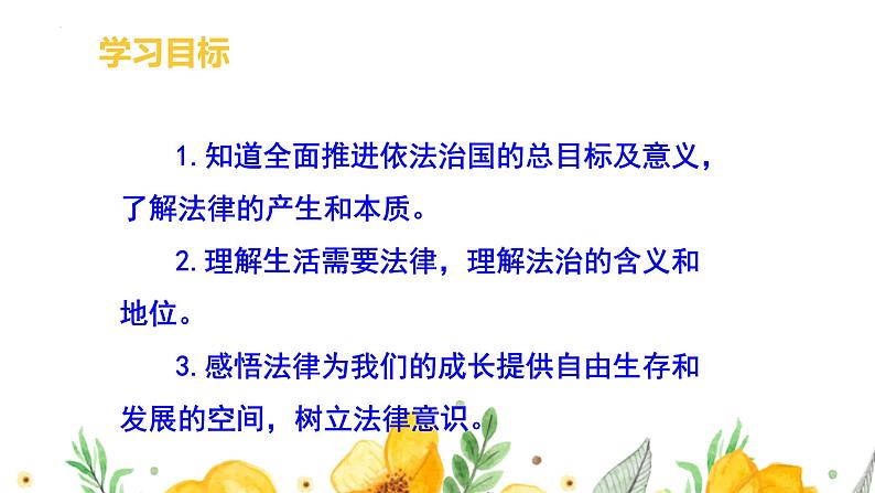 9-1生活需要法律课件部编版道德与法治七年级下册第3页