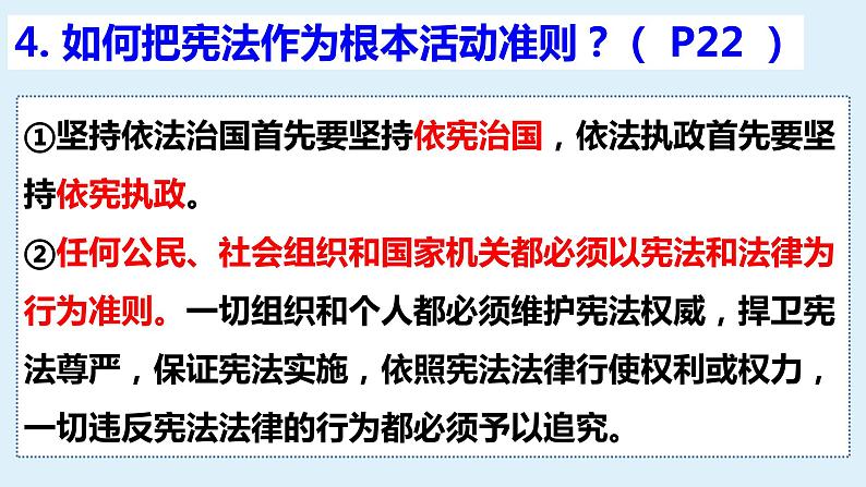 第二课  保障宪法实施-2021-2022学年八年级道德与法治下册按课复习课件06