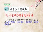 初中道德与法治 人教2011课标版（部编） 八年级上册（2017年7月第1版） 维护秩序   省优课件