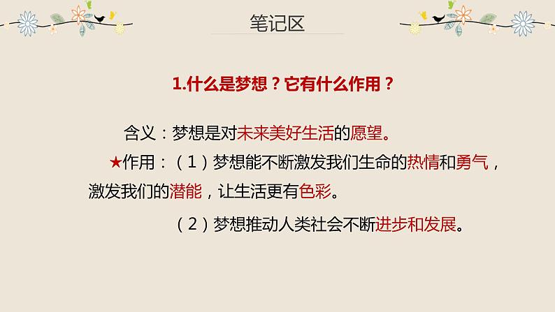 部编版道法七年级上册1.2少年有梦课件第7页