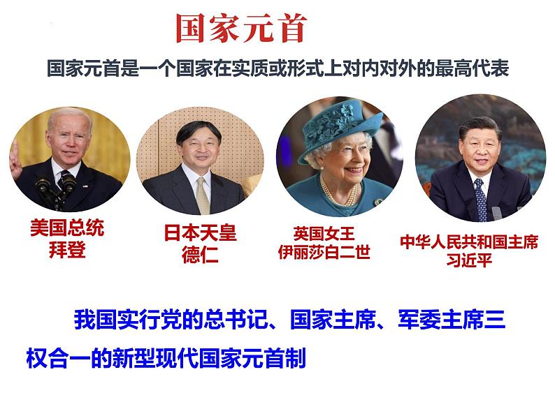 部编版道德与法治八下6.2 中华人民共和国主席课件PPT08