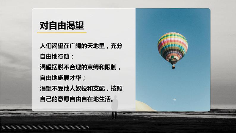 初中道德与法治人教版（部编）八年级下册自由平等的真谛部优课件第5页