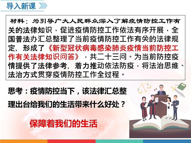 9.2法律保障生活课件部编版道德与法治七年级下册01