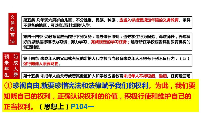 7.2自由平等的追求课件部编版道德与法治八年级下册07