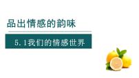 初中政治 (道德与法治)人教部编版七年级下册我们的情感世界教案配套ppt课件