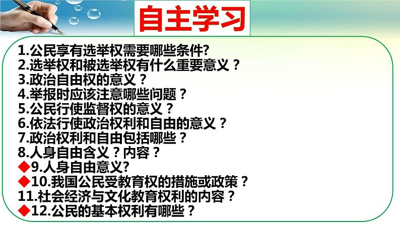 3.1公民基本权利课件PPT第4页