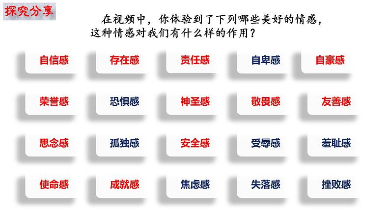 5.2在品味情感中成长课件-2021-2022学年部编版道德与法治七年级下册第5页