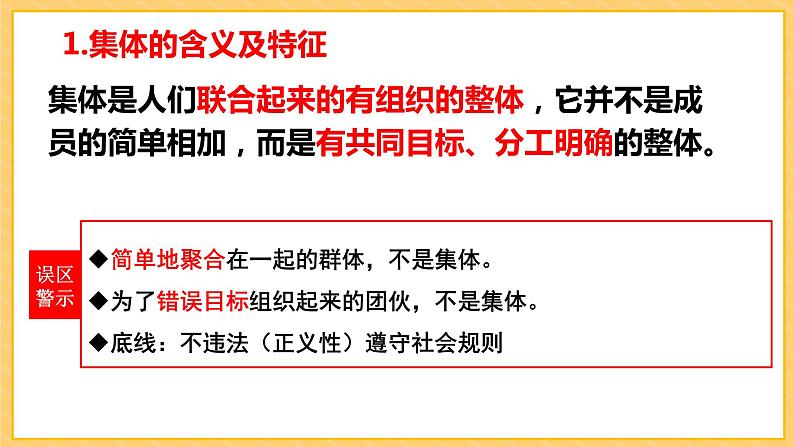 6.1集体生活邀请我课件-2021-2022学年部编版道德与法治七年级下册第6页