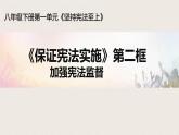 2.2加强宪法监督课件2021-2022学年部编版道德与法治八年级下册