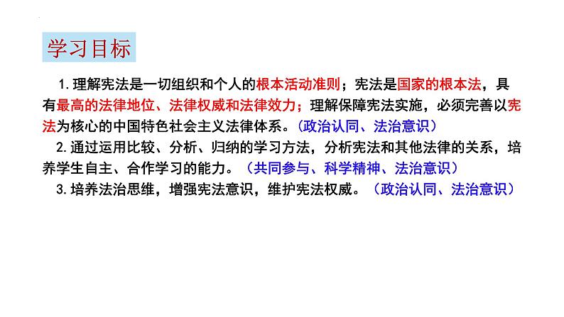 2.1坚持依宪治国课件2021-2022学年部编版道德与法治八年级下册第3页