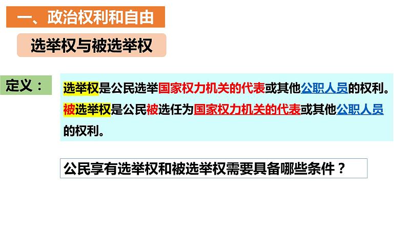 3.1 公民基本权利课件2021--2022学年部编版道德与法治八年级下册第5页