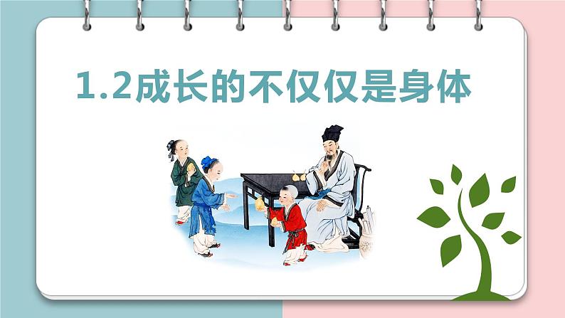 2021-2022学年统编版道德与法治 七年级下册 1.2成长的不仅仅是身体课件第1页