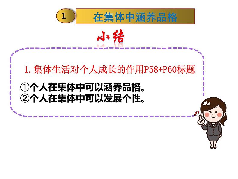 2021-2022学年统编版道德与法治 七年级下册 6.2集体生活成就我课件第7页