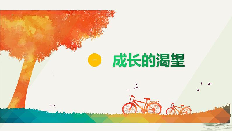 2021-2022学年统编版道德与法治 七年级下册 3.1青春飞扬课件第5页