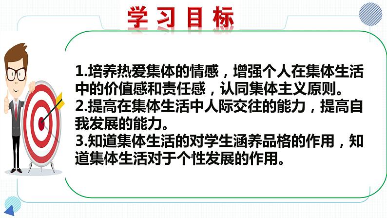 2021-2022学年统编版道德与法治 七年级下册 6.2集体生活成就我课件 (2)第3页