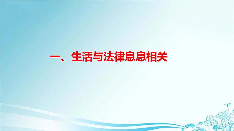 2021-2022学年统编版道德与法治 七年级下册 9.1生活需要法律课课件PPT第5页