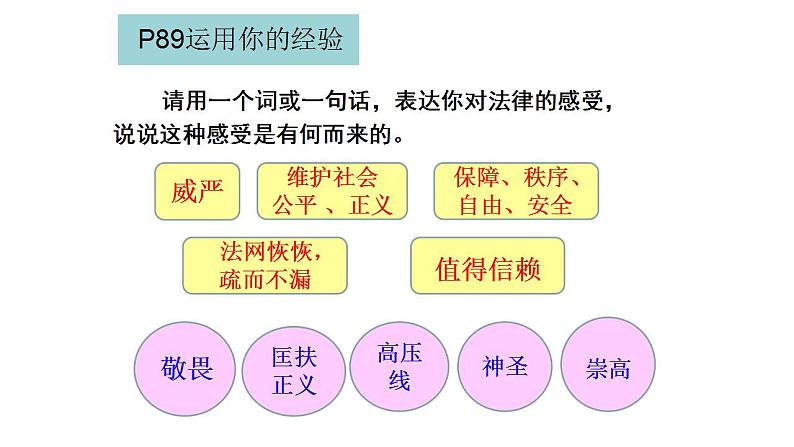 2021-2022学年统编版道德与法治 七年级下册 9.2法律保障生活课件PPT第3页