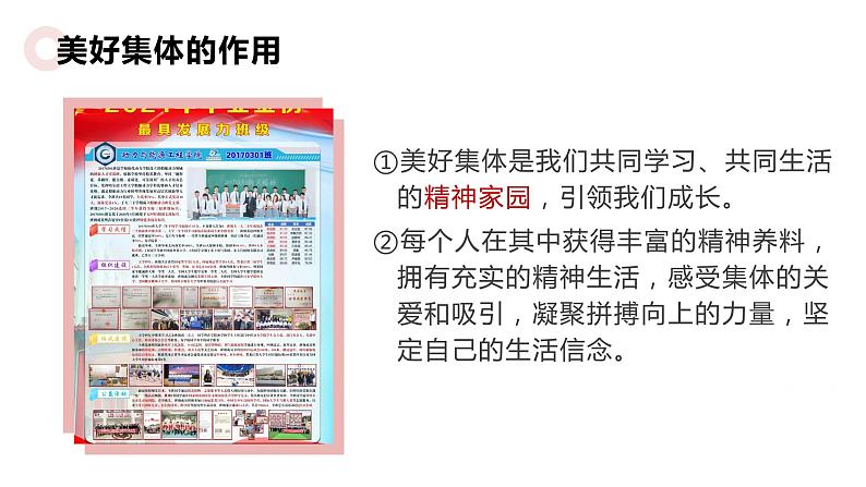 2021-2022学年统编版道德与法治 七年级下册 8.1憧憬美好集体课件第8页