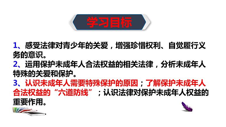 2021-2022学年统编版道德与法治 七年级下册 10.1法律为我们护航课件第2页