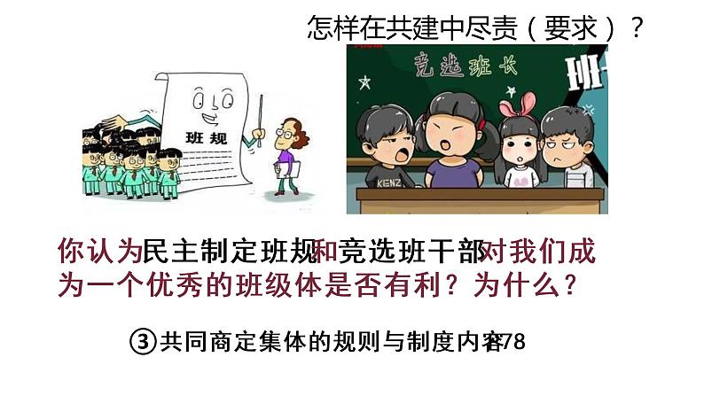 2021-2022学年统编版道德与法治 七年级下册 8.2我与集体共成长课件 (2)第8页