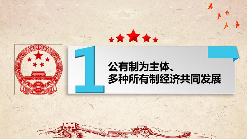 5.3基本经济制度课件2021-2022学年部编版道德与法治 八年级下册第7页